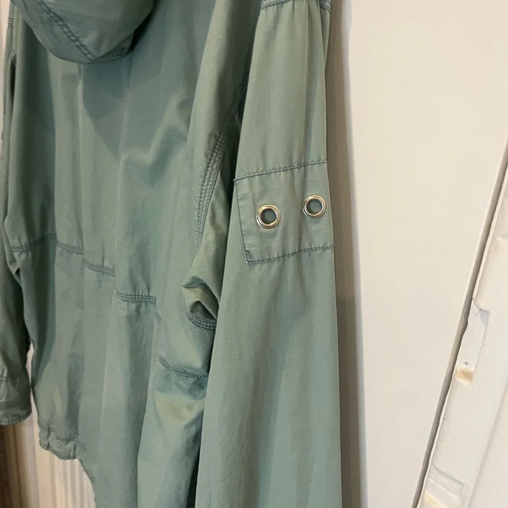 Vintage Gap pull over mint green wind breaker - Picture 7 of 10